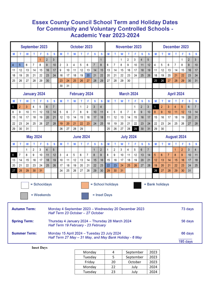 Calendar | Beauchamps High School