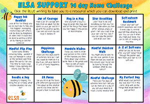 14 days of Home Wellbeing Challenges from ELSA