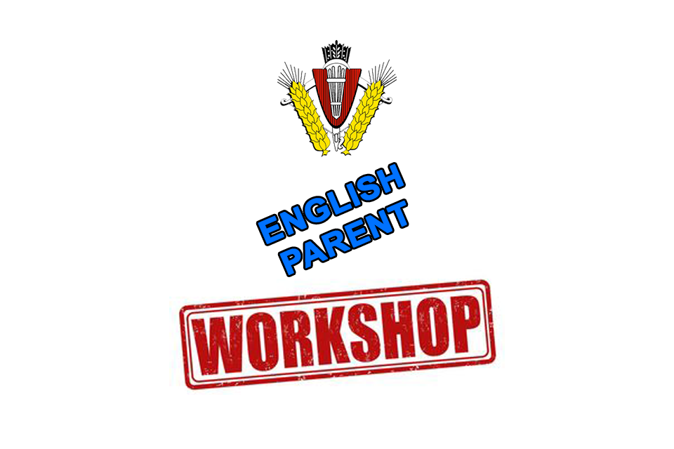 English Parent Workshops – Years 9, 10 and 11